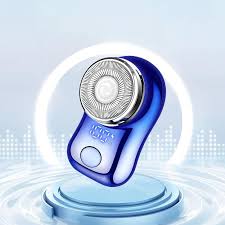 Mini Rasoir Électrique Voyage Autonomie Digital Recharge USB Idée Cadeau Homme