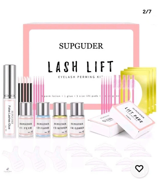 Kit de Lifting de Pestañas, Kit Completo para Casa y Profesional
