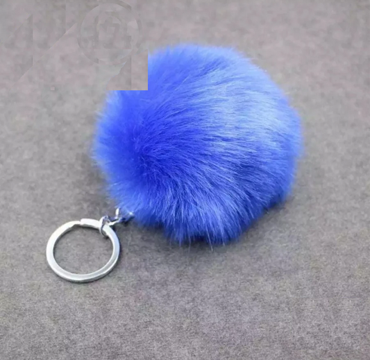 Llavero Joyería Bolso Pompón Suave Piel Mujer Moda Idea Regalo Coche Chica