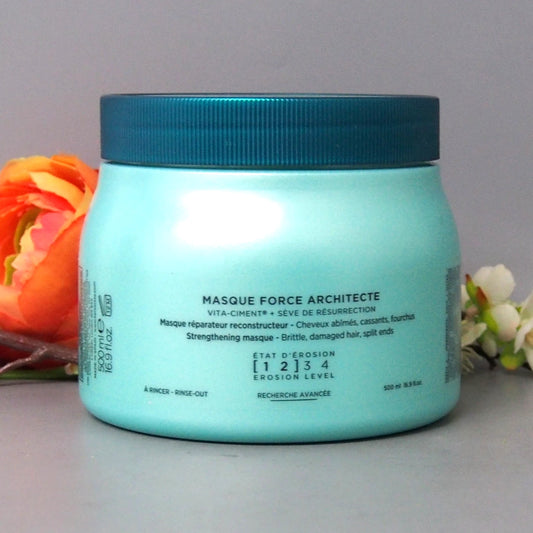 Masque Capillaire architecte résistance cheveux abimés et sec grand format 500ml