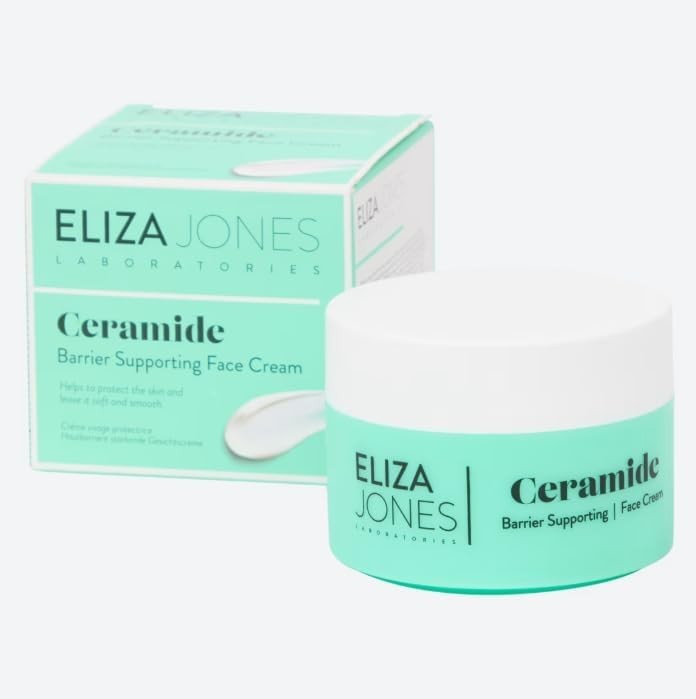 Eliza Jones Crème Visage Ceramide Protectrice Hydratante Vegan 50ml