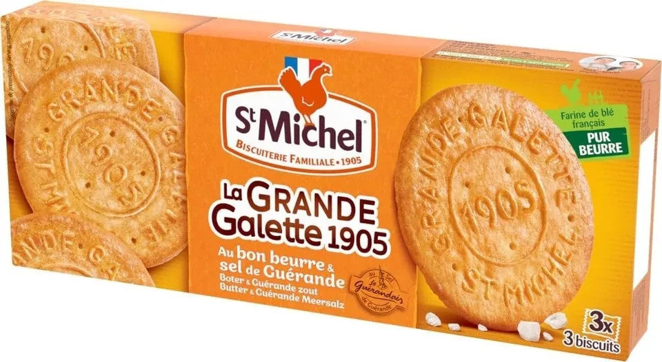 St Michel La grande galette 1905 au Sel de guérande Beurre Frais 1 paquet 150g