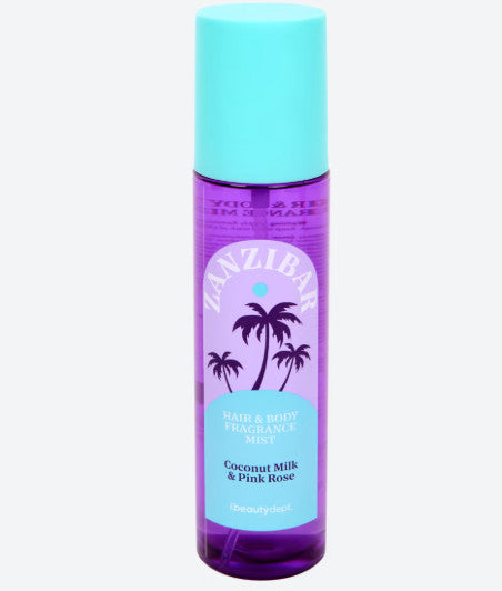 Brume Zanzibar pour le corps & cheveux The Beauty Dept. imitation Sol de Janeiro