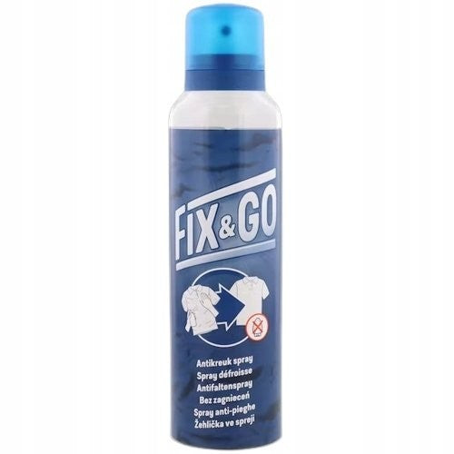 Fix&Go Spray Défroissant 200ml Anti-Plis Sans Repassage Résultat Rapide 10s