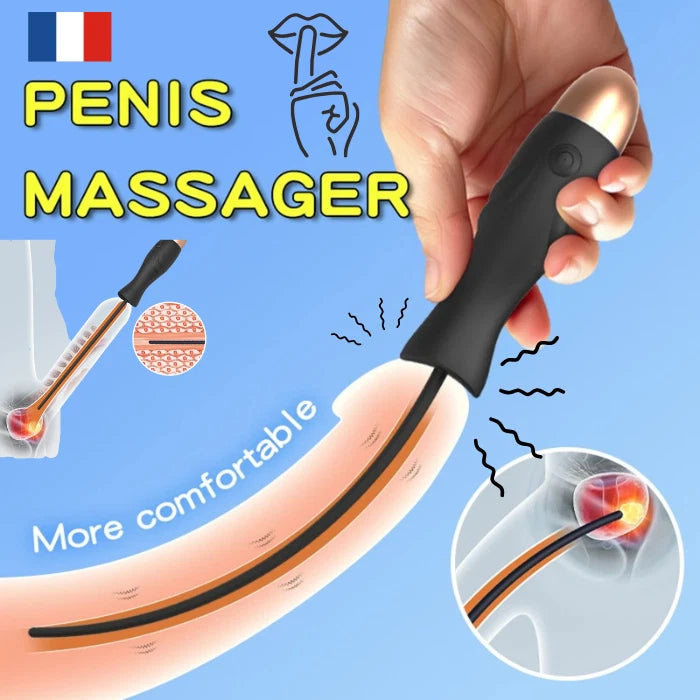 Tige À Urètre Plug silicone vibrant Jouet Urétral Sceptre Intime Fétich Sextoy