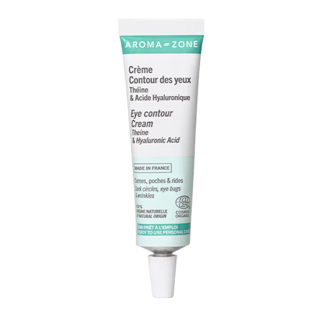 Aroma zone- Crème contour des yeux : Anti poches; anti rides ; Hydratant "15ml"