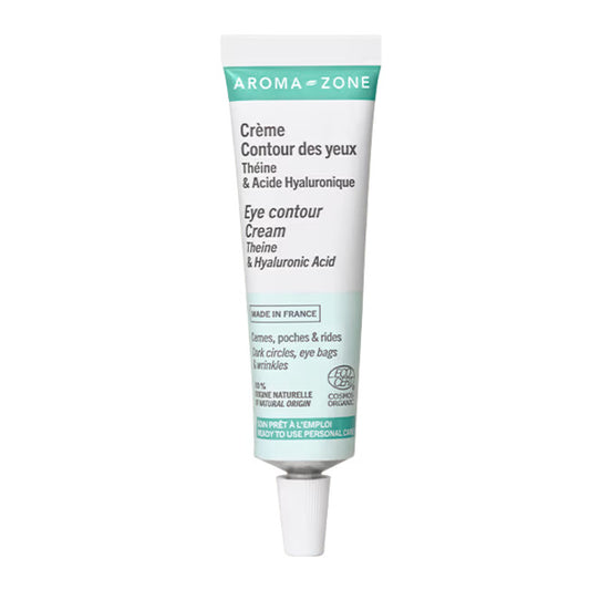 Aroma zone- Crème contour des yeux : Anti poches; anti rides ; Hydratant "15ml"