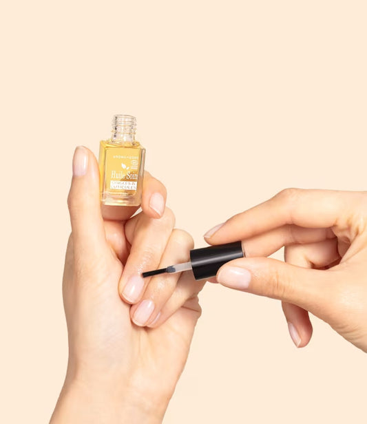 Aroma-zone Huile de Soin ongles & cuticules 100% naturelle ongles forts et beaux