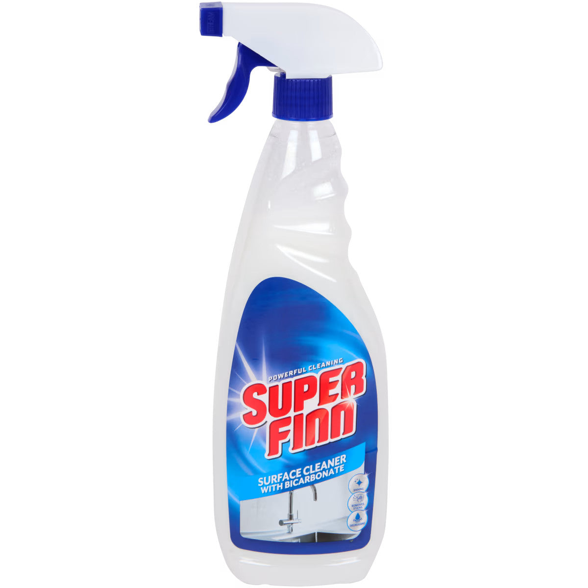 Superfinn / Super Finn - Nettoyant multi surface et linge au bicarbonate 750 ml