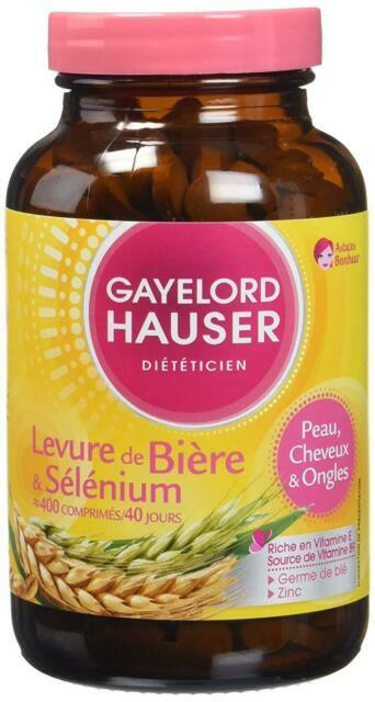 Gayelord Hauser Levure de Bière/Sélénium 160g - pousse de cheveux - anti fatigue