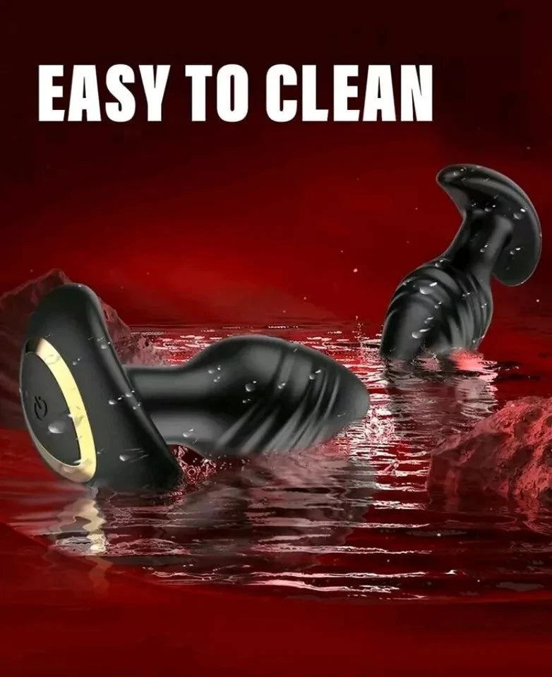 Sextoy Vibrateur Plug Anal Vibrant Connecté Butt Dildo Vibromasseur pour Homme et Femme