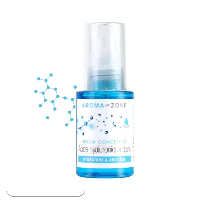 Sérum Acide Hyaluronique 3,5% Anti-âge, Anti-rides, fermeté, peau lisse et hydra