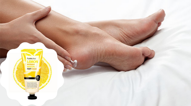 Crème Ultra Hydratante et intensive pour les Pieds au Citron FarmStay - Mes Petits Moments