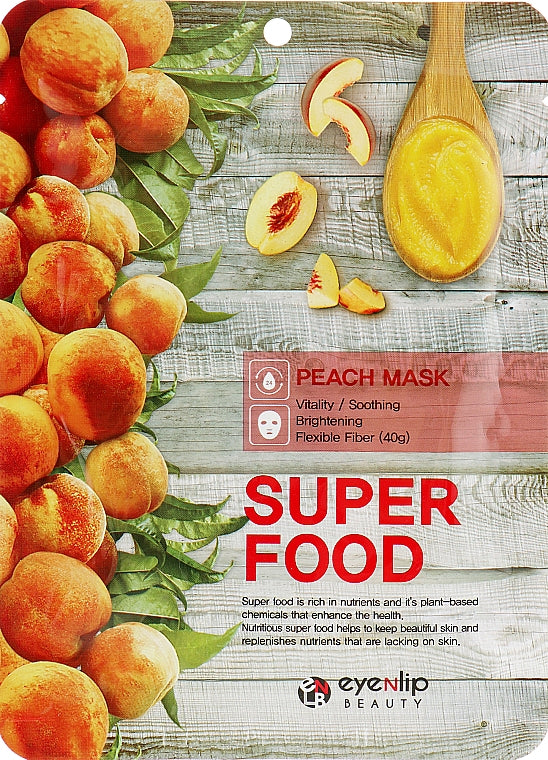 Masque visage coréen en tissu - Super Food Collection de Eyenlip